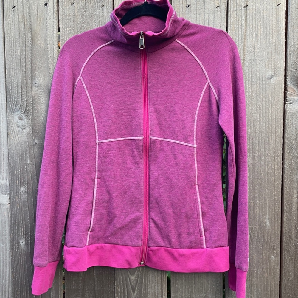 Columbia Hot Pink Zip Up Sweatshirt
